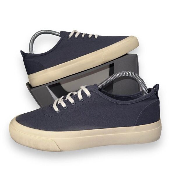 Everlane Tread Forever Casual Sneakers Navy / Cream Women's 8.5 - Picture 1 of 11